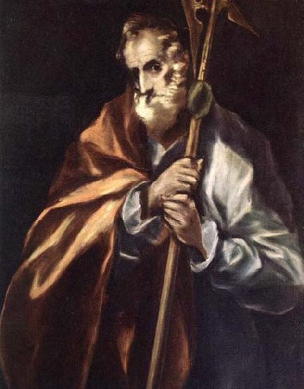 GRECO, El Apostle St Thaddeus oil painting image